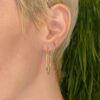 Curved Bar Earrings