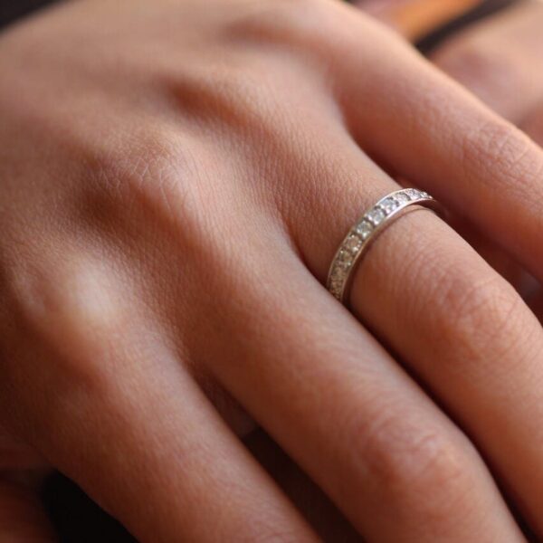 Channel-Set-Moissanite-Eternity-Rings