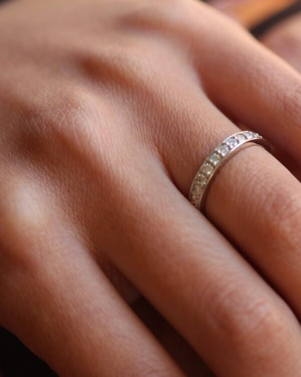 Channel-Set-Moissanite-Eternity-Rings