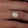 Elongated Cushion Moissanite Engagement Rings South Africa