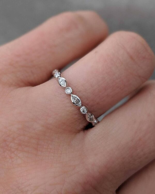 Half Eternity Wedding Ring