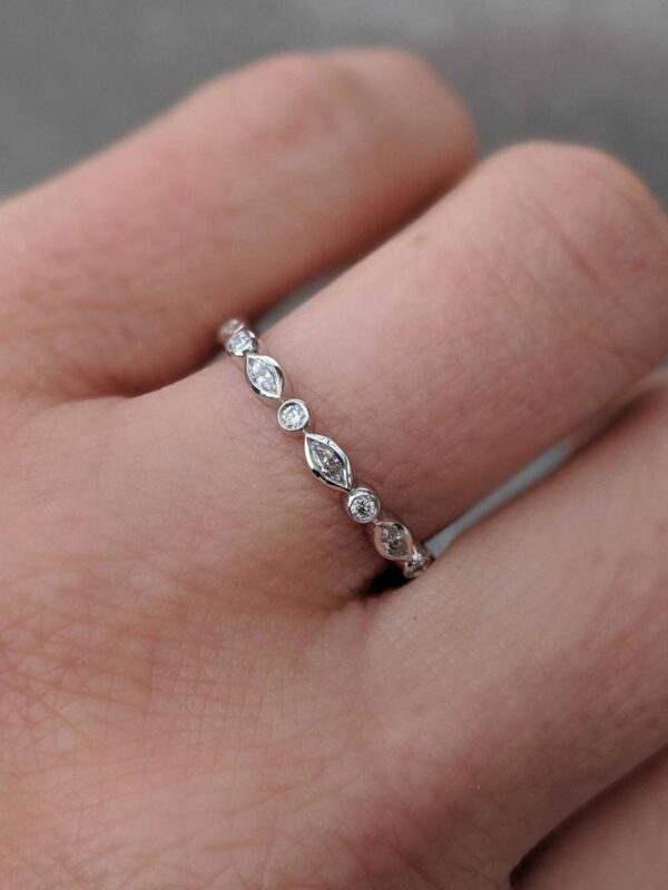 Half Eternity Wedding Ring