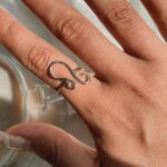 Gold Leo Zodiac Ring