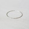 White Gold Stacking Bangle