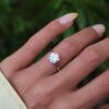 Classic Round Moissanite Solitaire Engagement Ring South Africa