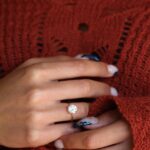Round Brilliant Moissanite Solitaire Engagement Ring