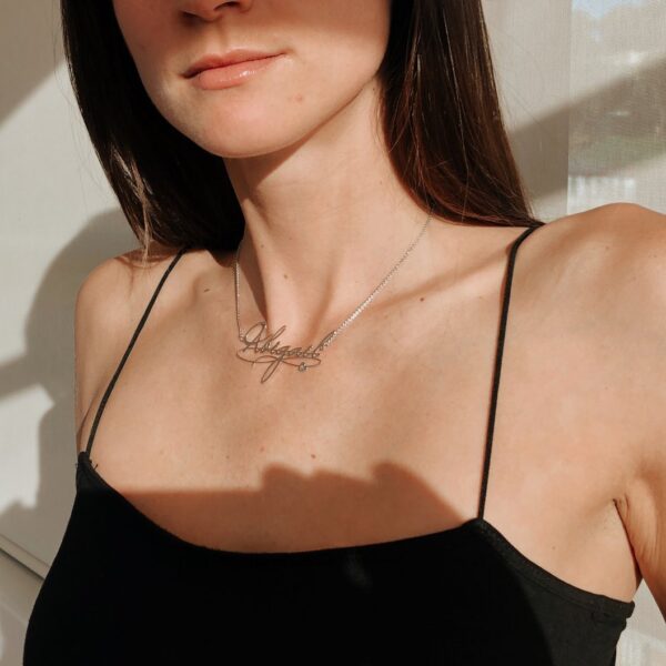 Personalised Gold Name Chains - Image 2
