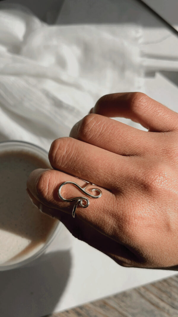 Gold Leo Zodiac Ring - Image 2