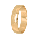 Mens Gold Comfort Fit Band