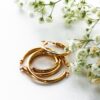 Gold Hoop Earrings