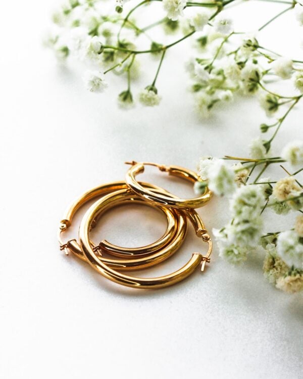 Gold Hoop Earrings
