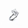 Woven Radiant Solitaire Engagement Ring South Africa 2