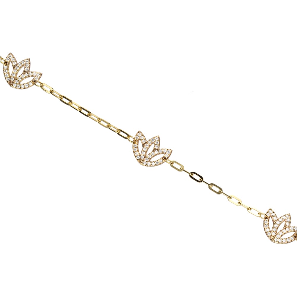 Diamond Protea Necklace