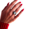Elongated Cushion Cut Halo Ring South Africa