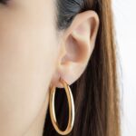 3mm Gold Hoop Earrings