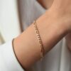 Gold Figaro Bracelet