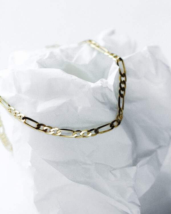 Gold Figaro Bracelets