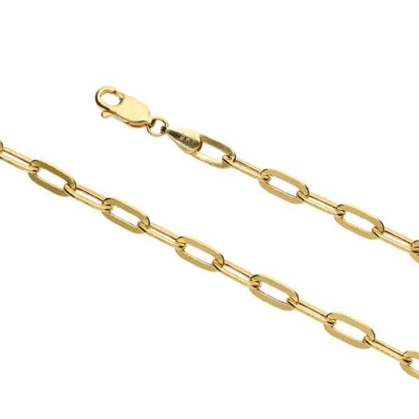 Gold Paperclip Chain - 3.6mm - Image 3
