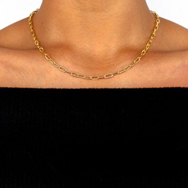 Gold PaperClip Chain