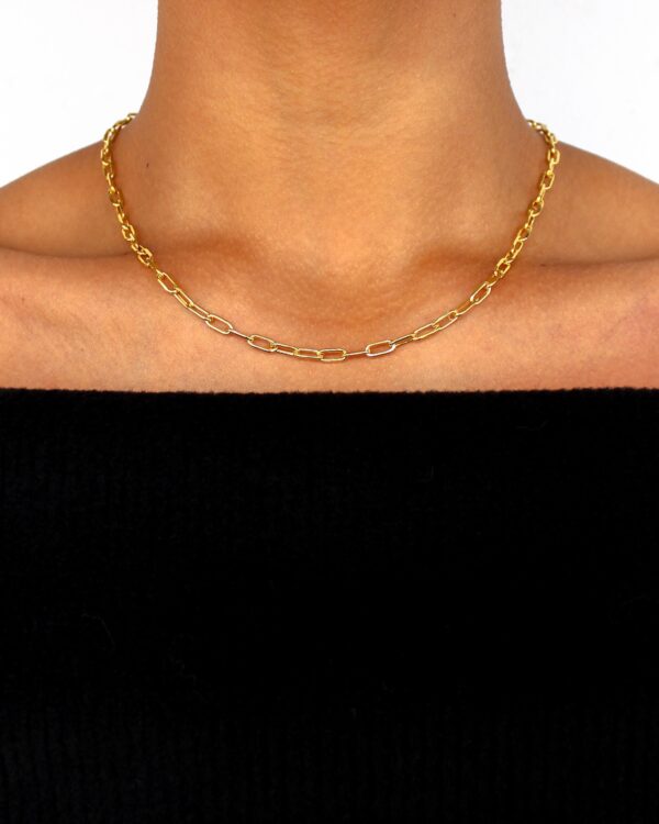 Gold PaperClip Chain