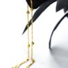 Gold Singapore and Ball Bracelet