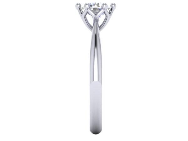 Floral Moissanite Solitaire Engagement Ring South Africa 2