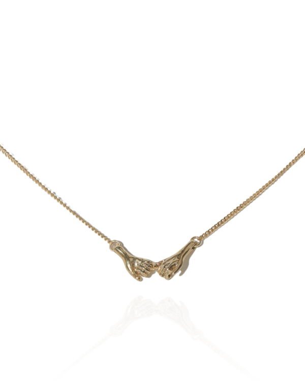 pinky promise necklace