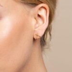 Gold Criss Cross Earrings