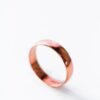 Mens Rose Gold Wedding Band