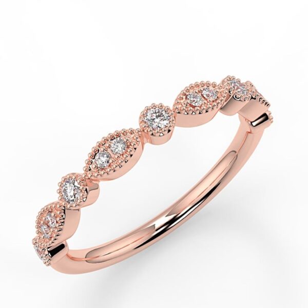 Vintage Eternity Wedding Ring - Image 2