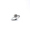 6 Claw Round Moissanite Pavè Engagement Ring Cape Town