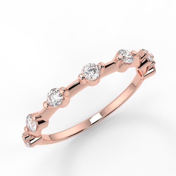 Dotted Eternity Ring - Image 7