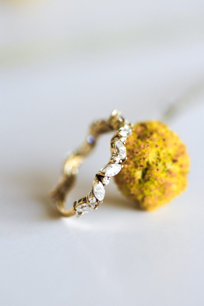 Multistone Marquise Eternity Band