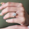 Halo Engagement Ring Oval