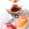 Pear Moissanite Cluster Engagement Ring Cape Town