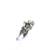 Round Moissanite Cluster Engagement Ring Cape Town