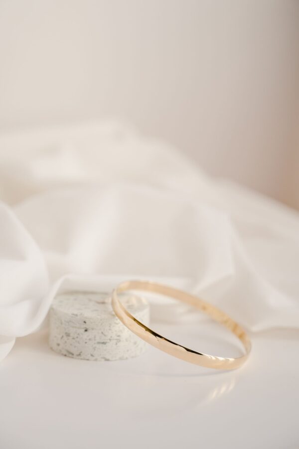 9ct Gold Bangles – 65mm Diameter - Image 3