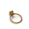 Elongated Cushion Hidden Halo Pavé Moissanite Engagement Ring Yellow Gold