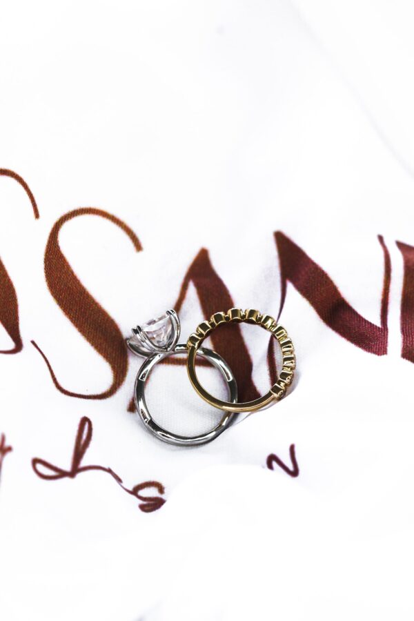 Woven Radiant Solitaire Engagement Ring South Africa