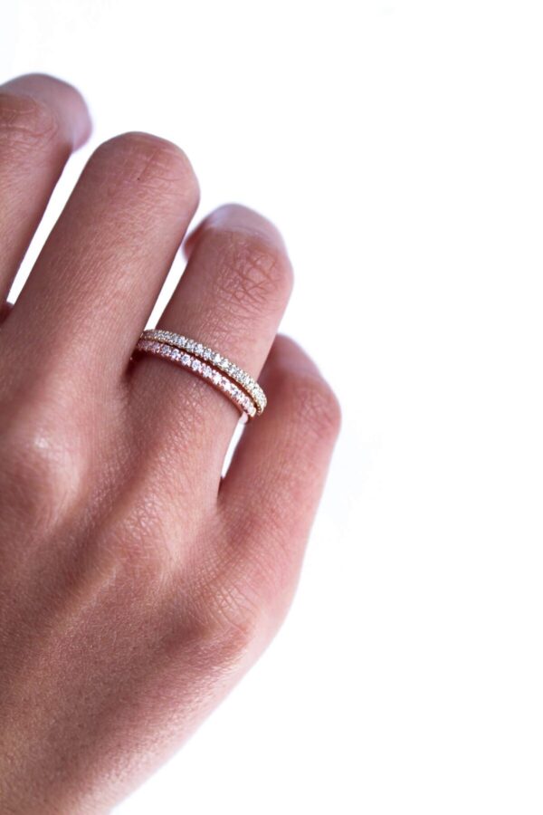 Moissanite Eternity Band - Image 6