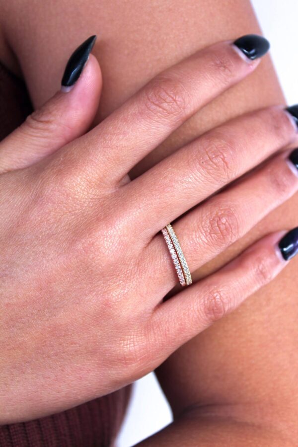 Moissanite Eternity Band - Image 5