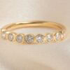 Bezel Set Moissanite Wedding Ring South Africa