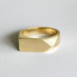 Matte Custom Made Mens Wedding Ring