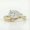 Pear Lab Diamond Swirl Ring South Africa
