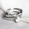 Round Cut Wedding Ring Set South Africa 2