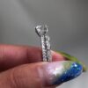 Round Cut Wedding Ring Sets