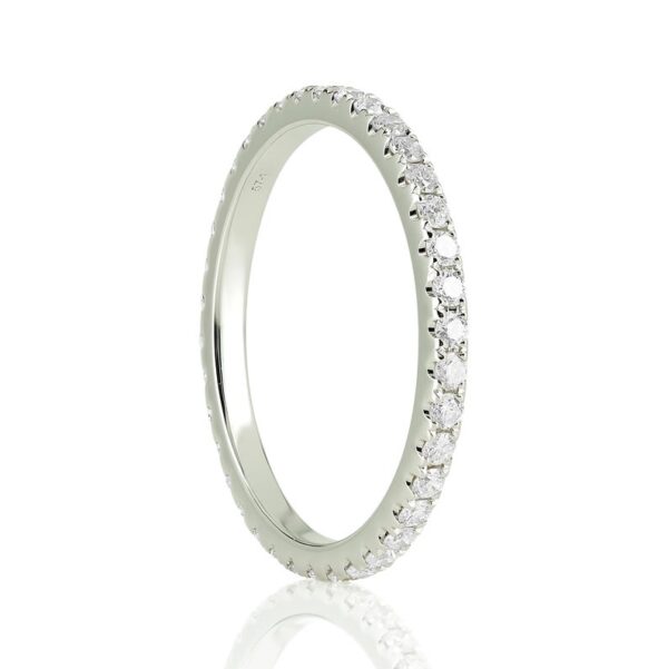 Moissanite Eternity Band - Image 3