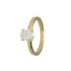 1ct Oval Lab Grown Diamond Solitaire Ring Moissanite By Design