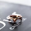 Pear Morganite Twist Band Ring South Africa
