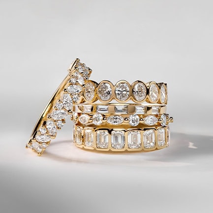 Moissanite eternity bands South Africa